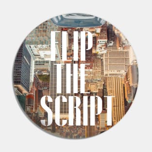 Flip The Script: An Expressive Collage Pin