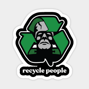 Recycle People Magnet