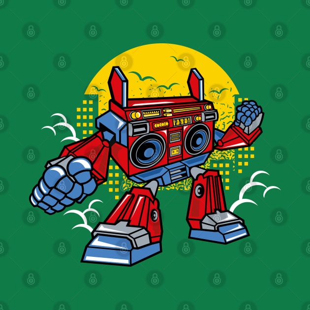 Boombox-Transformer by WOOF SHIRT by WOOFSHIRT