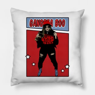 Gangsta boo Comic Style Pillow