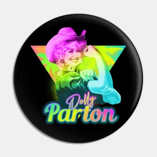 DOLLY PARTON RETROPUNK Pin