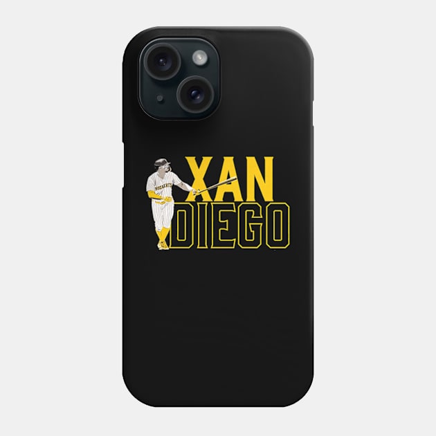 Xander Bogaerts Xan Diego Swing Phone Case by KraemerShop