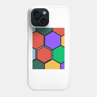 Hexa Color Design Phone Case