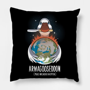 Untitled Goose Armageddon - World domination - Gaming Pillow