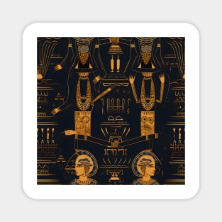 Ancient Egyptian Pattern 8 Magnet