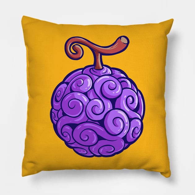 fruit for the king Pillow by rollout578