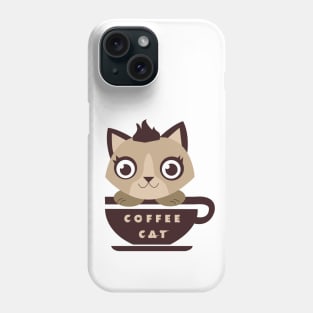 Coffee Cat Phone Case