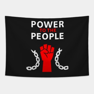 "POWER TO THE PEOPLE"-3 Tapestry