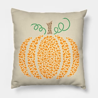 Puzzle Pumpkin Pillow