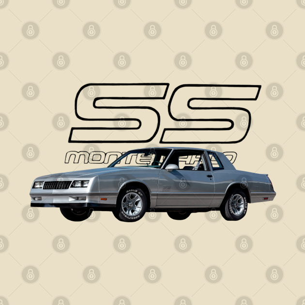 Discover 1987 Chevy Monte Carlo SS - Monte Carlo - T-Shirt