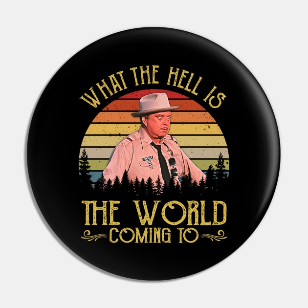 Vintage What The Hell Is The World Coming To Pin by Crazy Cat Style