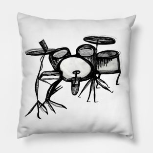 Awkward Drums Pillow