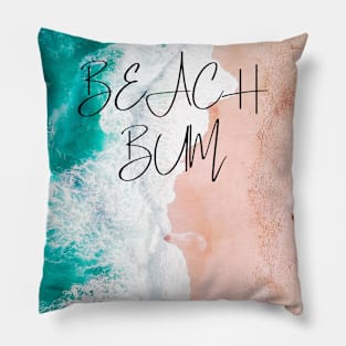 Beach bum - beautiful beach tshirt for beach lovers Pillow