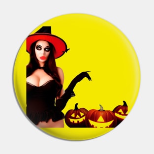 This beautiful witch is a must-have character on Halloween. You can't miss it this year. Pin