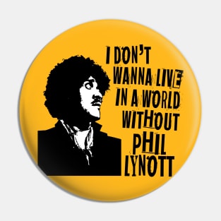 Phil Lynott Pin