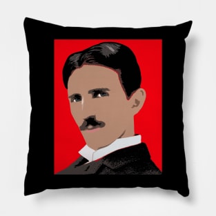 nikola tesla Pillow