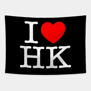 I Heart KH - I Love Hongkong Tapestry