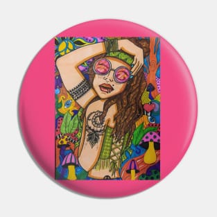 Hippie chic Pin