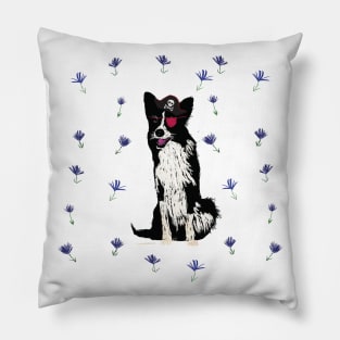 Collie Pirate Pillow