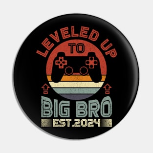 Promoted To Big Bro 2024 Leveled Up To Big Brother Est 2024 Pin