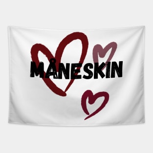 Love Måneskin. Hearts Tapestry