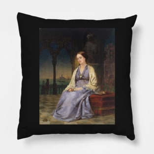 Margaret Fuller, American Journalist and Feminist Pillow