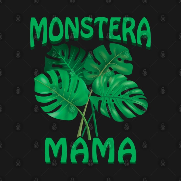 Monstera Plant Mama Deliciosa House Plant Lover Gift for Moms by Blink_Imprints10