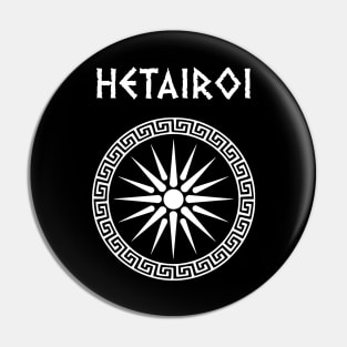 Hetairoi Companions of Alexander the Great Shield Pin