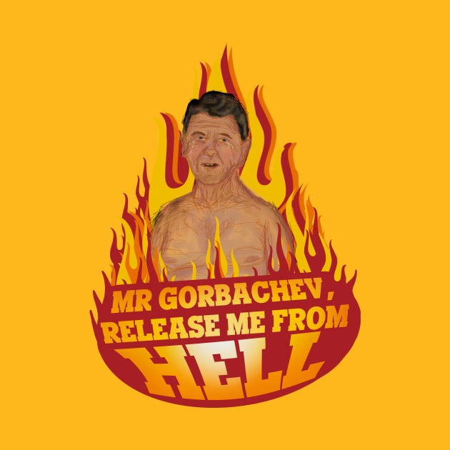 Ronald Reagan in hell by Shotgaming