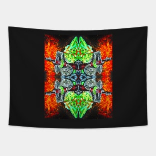 The Chameleon PATTERN Tapestry