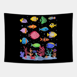 Tropical Fish Aquarium Pet animals Tapestry