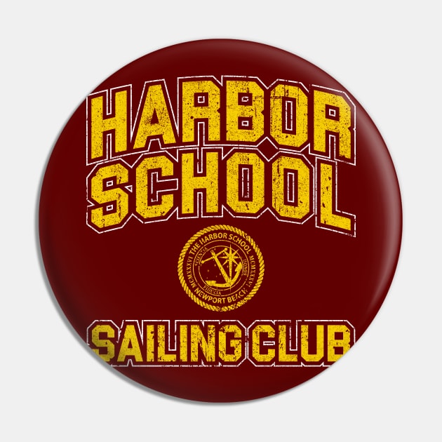 Harbor School Sailing Club - The OC Pin by huckblade