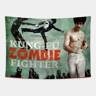 KUNG-FU ZOMBIE FIGHTER Tapestry