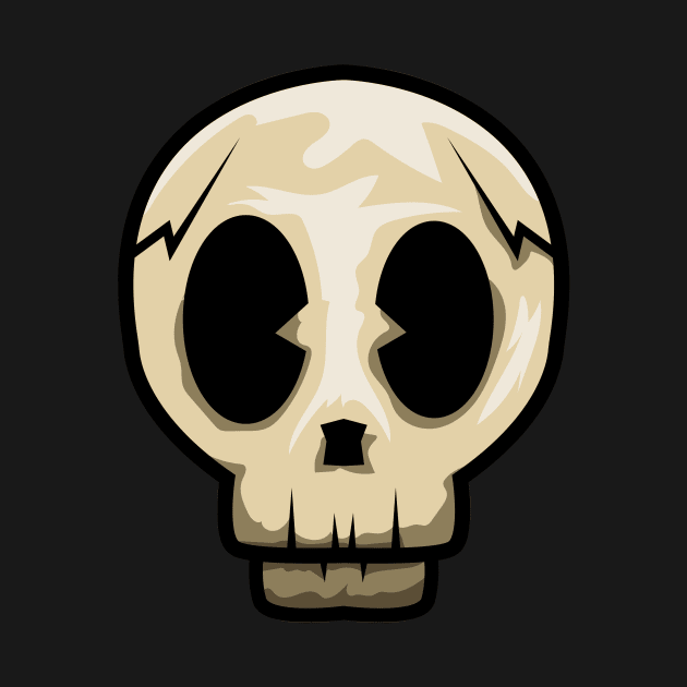 Cartoon Skull by El gug