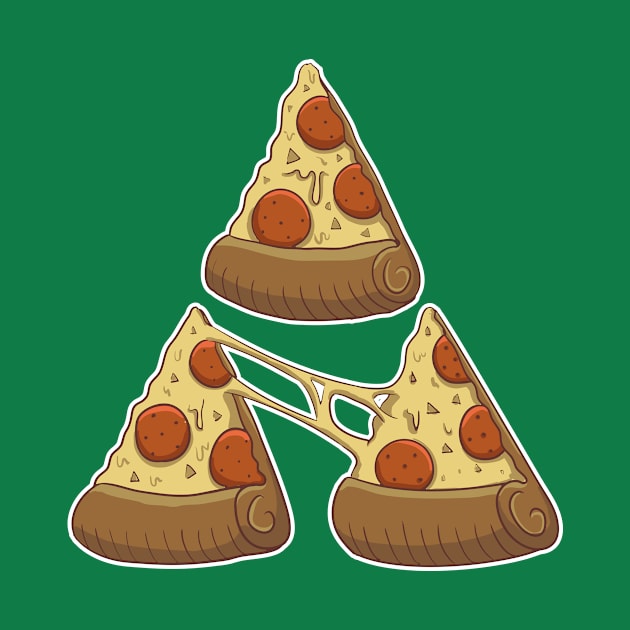 Pizza Triforce by Caio