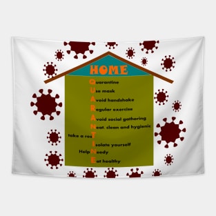 Home quarantine Tapestry