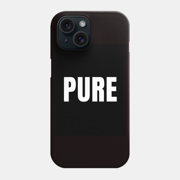 Pure Phone Case by The Rule