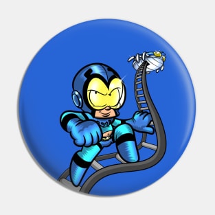 Blue Beetle Pin