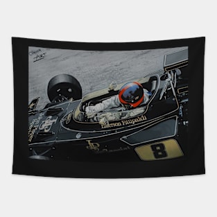 Emerson Fittipaldi, Lotus 72D Tapestry