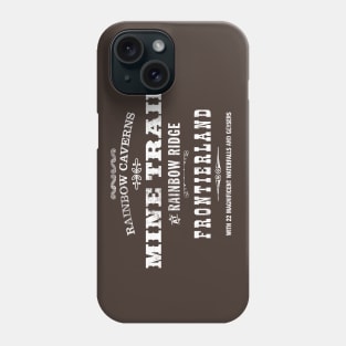 Frontierland Mine Train 1956 Phone Case