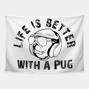 Pug life Tapestry