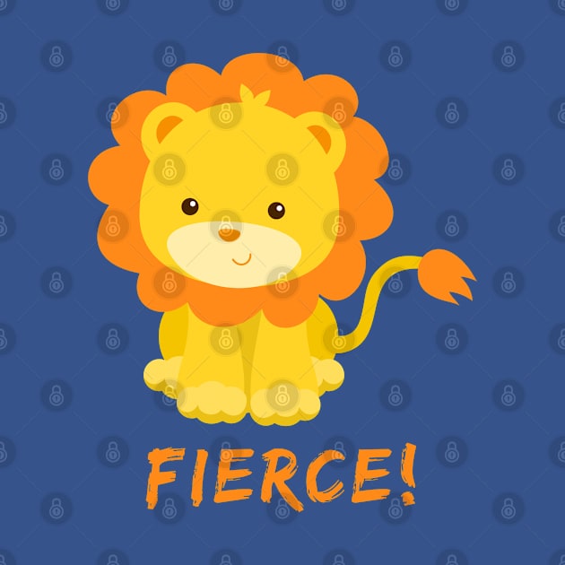 Fierce Lion by Fit-tees