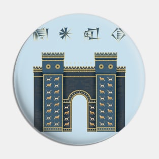 Babylon Ishtar Gate Pin