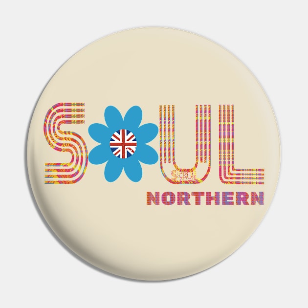 Northern Soul Pin by KateVanFloof