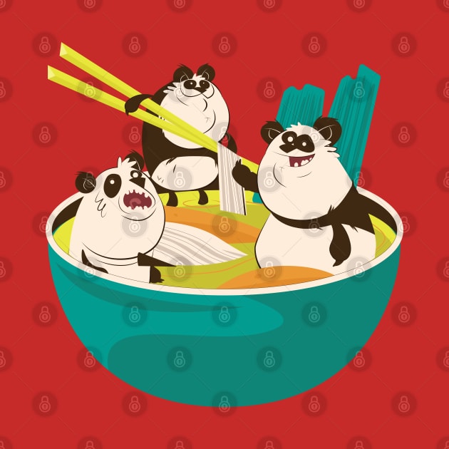 Panda Ramen by madeinchorley