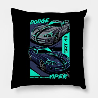 Dodge SRT-10 Viper Pillow