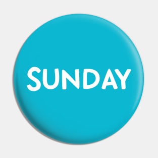 Sunday Pin