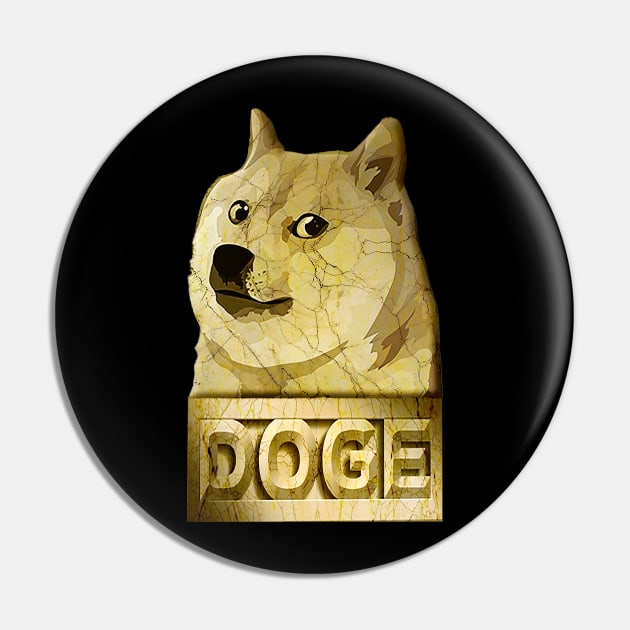 Monumental DOGE Pin by LunarLanding