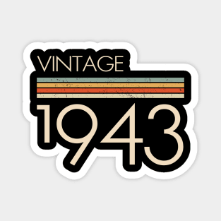 Vintage Classic 1943 Magnet