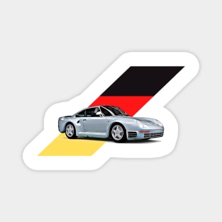 959 German Print Magnet